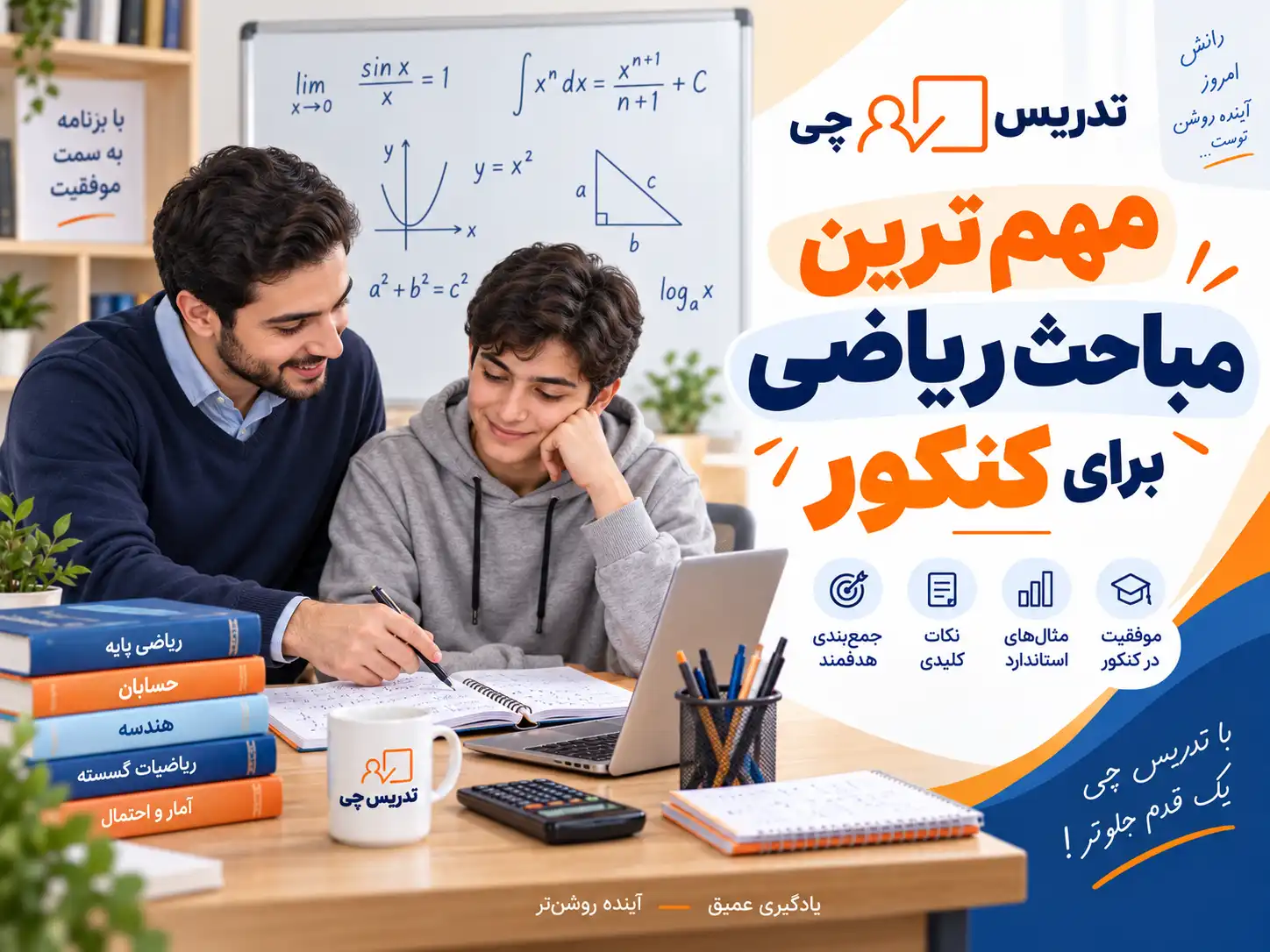مهم ترین مباحث ریاضی برای کنکور